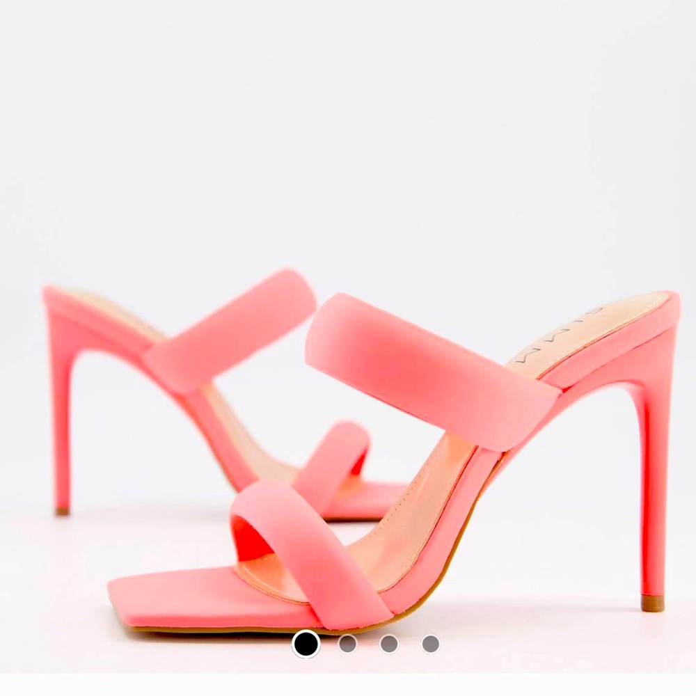 Simmi London pink mules